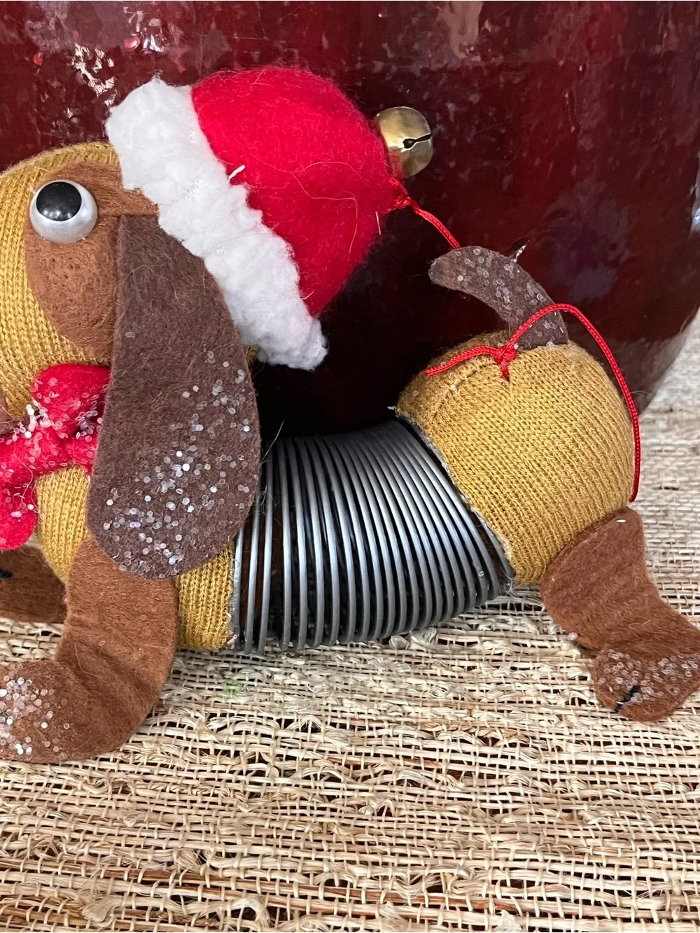 Holiday Sullivans Springer Dachshund Ornament 5.5